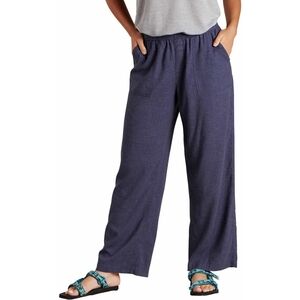 Toad&Co Women's Taj Hemp Pant Size S in Navy Blue